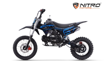Preview: NITRO MOTORS 125cc Kinder Dirtbike Storm V3 BRX 14/12 4-Gang Manuell Preview: NITRO MOTORS 125cc Kinder Dirtbike Storm V3 BRX 14/12 4-Gang Manuell
